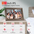 Wifi Digital Picture Frame 10 1 Inch  Ips Touch Screen Cloud Digital Photo Fr   