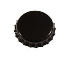 100 Black Homebrew Beer Bottle Crown Caps Home Brewing Oxygen Absorbing