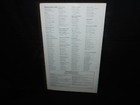 1980 Metropolitan Opera Program Signature Of Opera Singer - 100  Orig 