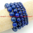 4 6 8 10 12mm Natural Multicolor Round Gemstone Beads Stretch Bracelet 7 5  