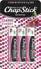 Chapstick Classic Cherry Lip Balm 3-pack  0 15oz