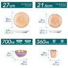 Vancasso Tulip 16-piece Dinnerware Set Porcelain Dinner Set Dishes Service For 4