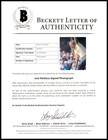 Jack Nicklaus Autographed Signed 8x10 Photo Golf Beckett Bas  a59557