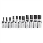 Milwaukee Tool 11pc 3 8  Drive Hex Bit Socket Set - Metric