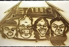 17x5 Metallica Skateboard Deck Art Custom Made For Wall Unique Laser Engraved