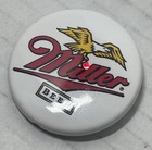 Vintage Miller Beer Pinback Button Pin Electronic Flashing Light Up
