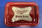 Vintage Miller High Life Beer Small Rectangle Tip Check Tray   6 1 2  X 4 5 8  7