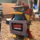 Phineas   Ferb Perry Platypus Alarm Clock Radio Awake-inator Disney Working