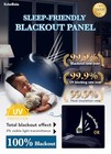 100  Blackout Curtains blinds For Indoor Windows portable Blackout 57  118 