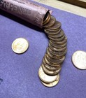  1  Gem Bu Lincoln Wheat Cent From Obw 1955-s Shotgun Penny Roll   Estate Lot