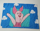 Vintage Disney Winnie The Pooh   Piglet Cloud Twin 5 Piece Bed Sheet Set U s a