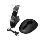 Dual Usb Charger Led Station Dock Fast Charging Stand For Sony Ps4 Controller Us