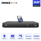 Annke 16ch 4k Nvr Video Recorder Surveillance For Security Poe Camera System 2tb