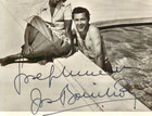 Josephine Baker  Original Photo Postcard Autograph Signed 1956 Jazz Age Showgirl