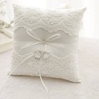 Awtlife Lace Pearl Wedding Ring Pillow Cushion Bearer 8 26 Inch For Beach 