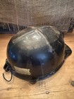 Nice Vintage Msa Comfo-cap Low Vein Tiger Stripe Miner Helmet With Liner