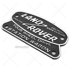Land Rover Station Wagon Solihull Four Wheel Drive Liftgate Badge Emblem Medal