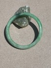Nice Vintage Green Jade Jadeite Bangle