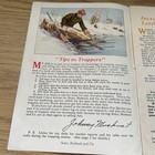 1928 - 1929 Sears   Roebuck And Co     Tips To Trappers  By Johnny Muskrat