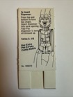 Vintage Pez Cardboard Body Sleeve Costume In Nm Condition 