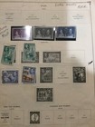 Worldwide 25 Album Pages Remainder   s Used  Mint Stamps Lot F Thru L Collection