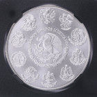 2024 Mexico Libertad 1 Oz  999 Fine Silver Onza Bu Brilliant Uncirculated