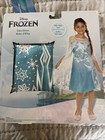 Elsa Frozen Disney Princess Enchanting Dress Child Size 4-6x      New Free Ship 