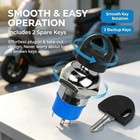 Ignition Switch With 2 Keys  Easy Pull Mobility Scooter Replacement Switch