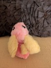 Vintage Russ Berrie 1975 Pink Rabbit  Plush