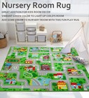 Kids Carpet Playmat Car Play Rug City Life Traffic Road Kids Rug 5  X 6 6  