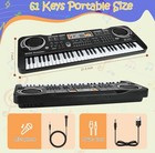 61 Key Piano Keyboard  By Devalus  Mini portable