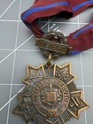 New York State National Guard Faithful Service Medal  10 Years With Ribbon