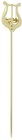 Trophy The Bandstand    Brass Plated Sousaphone Lyre Tr9500lg