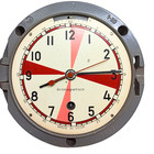 Russian Soviet Vostok Boat Ship Submarine Navy Cabin Maritime Wall Clock Ussr