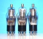 No 36 Radio Tung-sol Vintage Amplifier Audio Vacuum Tubes 3 Valves Tested St 236