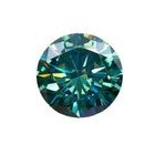 5 Ct Natural Blue Diamond Round Cut Vvs1 D Grade Idgl Certified 1 Free Gift