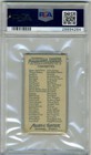 1888 Allen   Ginter N2  Sitting Bull Psa 6 Ex mt  American Indian Chiefs