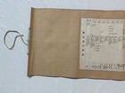 Korean Kim Clan Genealogy Jokbo Scroll                    Wood Box Vintage