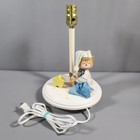 Vintage Morgan Inc Teddy Bear Music Box Nursery Lamp Night Light Works 1984