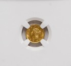 1853  1 Gold Liberty Head Ngc Au Details  obv Scratched 