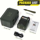 Multifunction Emergency Hand Crank Radio For Outdoor Survival   Weather Alerts