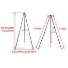 500 Lbs Portable Outdoor Hunting Game Hanger Hoist Tripod Lift System Deer Hog