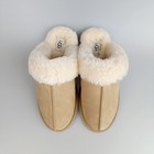 Ugg Women s Scuffette Ii Sand Slippers Sheepskin Warm Shoes Original 1106872
