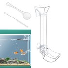 Aquarium Feeder Tube Dish Kit Fish Tank Shrimp Snail Shrimp Food Feeder Bowl 