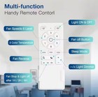 52 In  Indoor Integrated Led Light Flush Mount Brushed Nickel Ceiling Fans