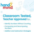 Hand2mind 20 Bead Wooden Sensory Rekenrek  Abacus For Kids Math  Math    