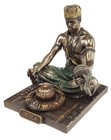 Orisha Orunla Santeria God Destiny Divination African Statue Bronze Finish Orula