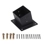 Slanted Roof Pergola Brackets For Outdoor Use Hardware For 4x4 Inch Structures