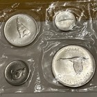 1967 Canada Uncirculated Silver 6 Coin Set Royal Canadian Mint Set No Envelope