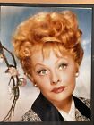 Lucille Ball Hand Signed Card And Photo Matted And Framed I Love Lucy Gift
